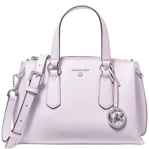 NWT Michael Kors Emma Satchel Handbag Lavender Mist *HANDBAG ONLY*